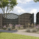 Zaun Monegro Fichte Struktur, Farbe: Granit