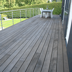 Terrassendielen Thermo-Holz Buche