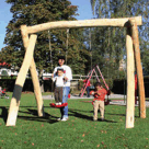 Schaukel Robinie natur