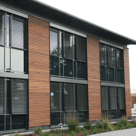 Holzfassade Thermo Aspe